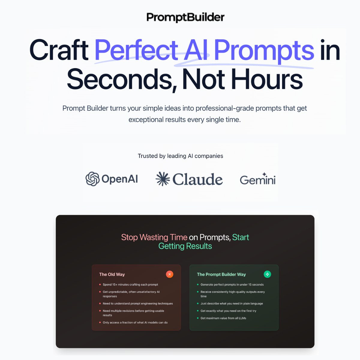 PromptBuilder